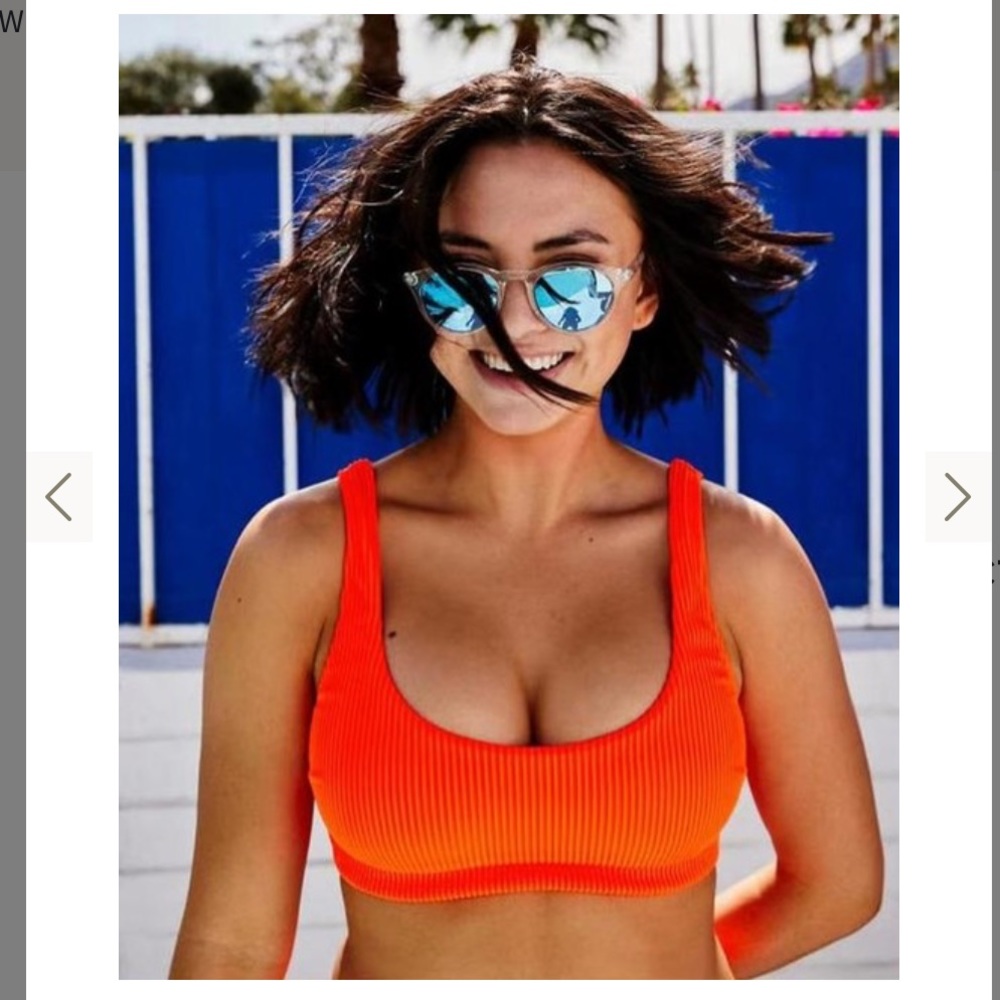 🧡 Neon Orange Bikini Top 🧡